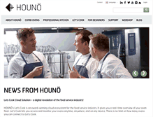 Tablet Screenshot of houno.com